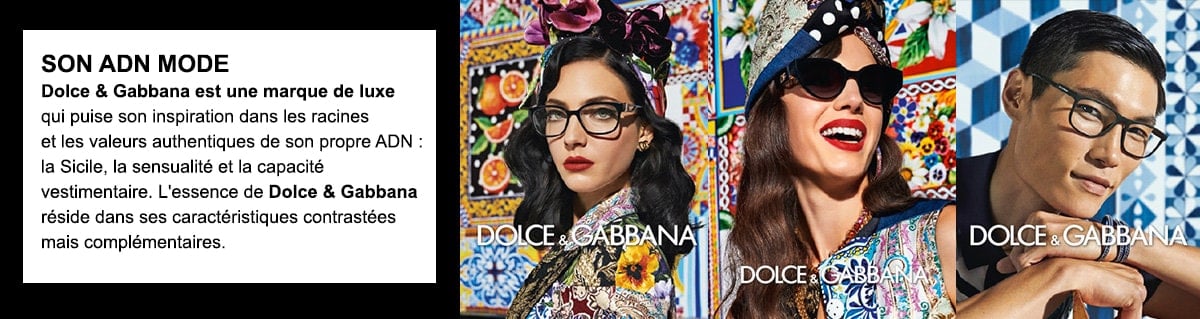 Collection lunettes Dolce Gabbana | GrandOptical