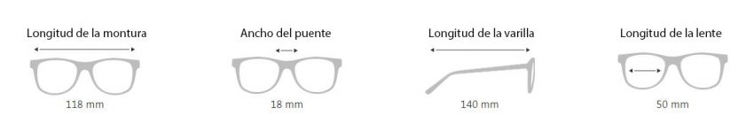 Cómo saber talla de gafas | +Vision